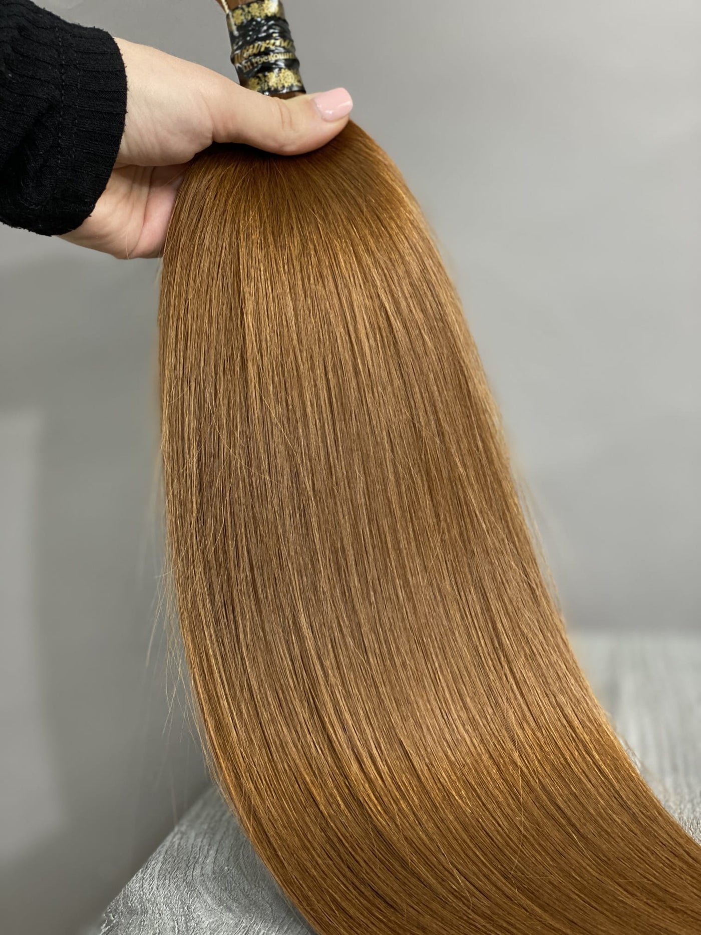 Naturhaar/ glatt und lockig/ 65-70cm