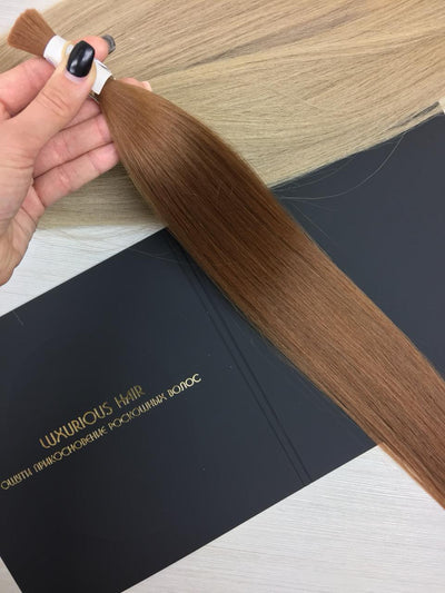 Naturhaar/ glatt und lockig/ 60-65cm