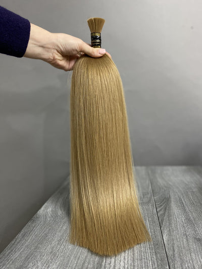 Naturhaar/ glatt und lockig/ 45-50cm