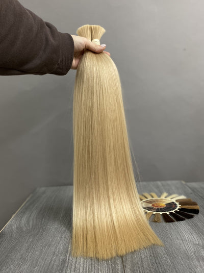 Naturhaar/ glatt und lockig/ 65-70cm