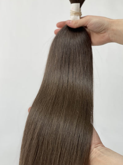 Naturhaar/ glatt und lockig/ 80-85cm