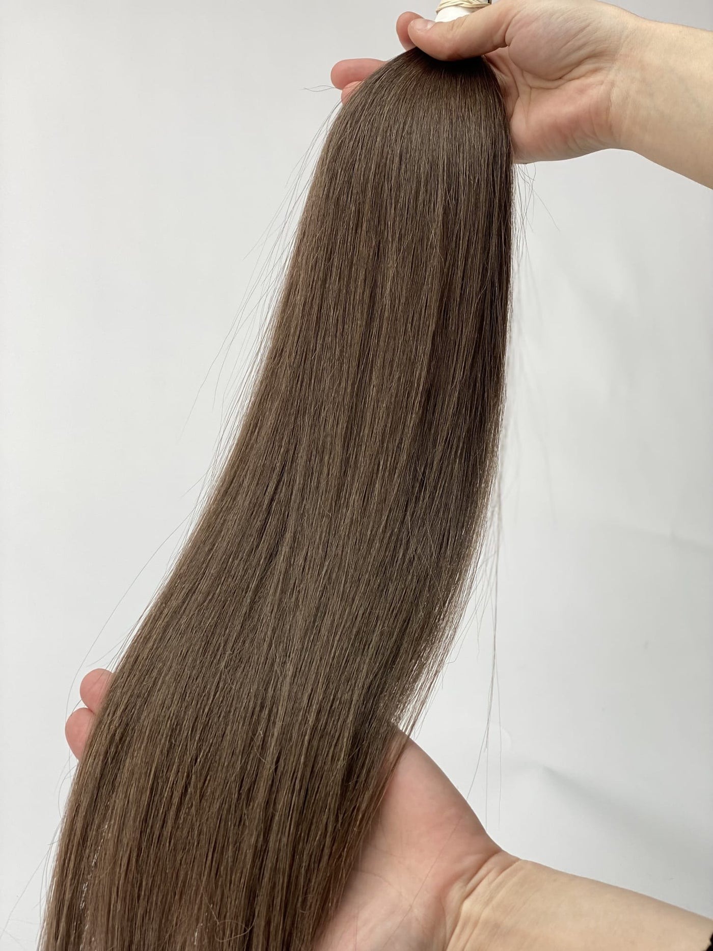 Naturhaar/ glatt und lockig/ 60-65cm