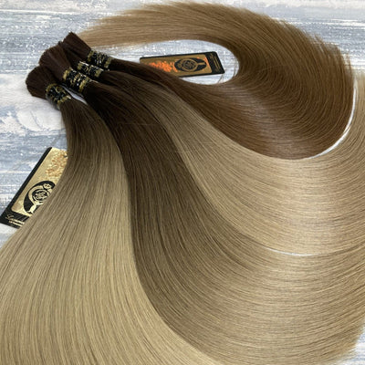 Naturhaar/ glatt und lockig/ 80-85cm